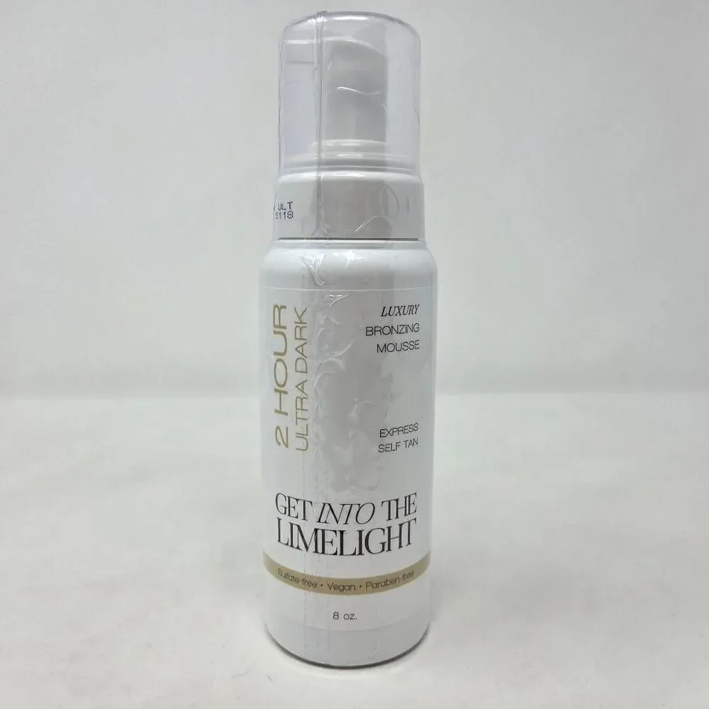 GET INTO THE LIMELIGHT EXPRESS SELF TAN 2 HOUR ULTRA DARK LUXURY 8 OZ. NEW